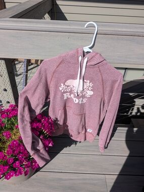 Roots Dusty Rose Hoodie Sweatshirt